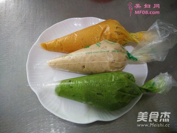 #婴儿7月-12月菜谱#三色鸡肉丸的做法