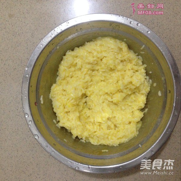 #快速早餐#米饭煎饼的做法