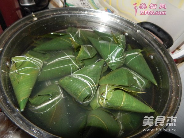 小米红豆粽子的做法