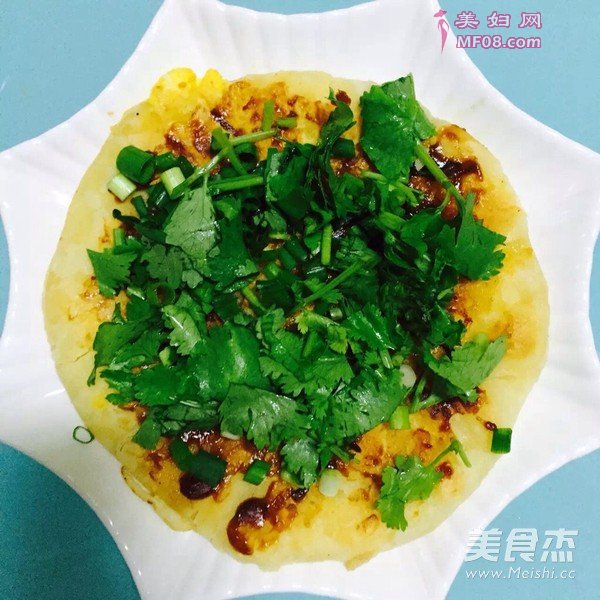 鸡蛋灌饼的做法