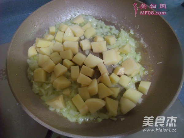 咖喱鳕鱼饭的做法