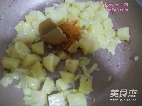 咖喱鳕鱼饭的做法