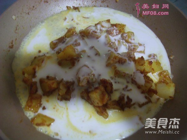咖喱鳕鱼饭的做法