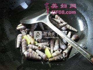豆豉炒钉螺 