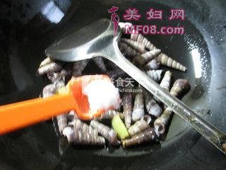 豆豉炒钉螺 