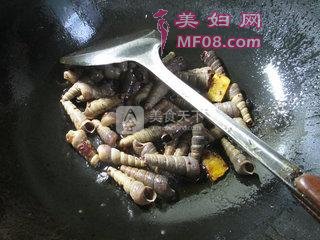 豆豉炒钉螺 