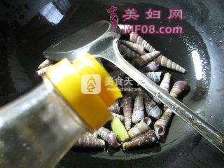 豆豉炒钉螺 