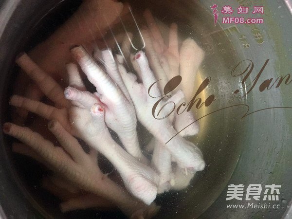 陈醋鸡脚的做法