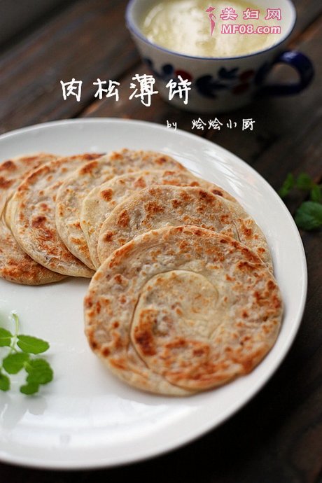 肉松薄饼