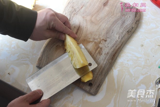 菠萝蒸饭的做法