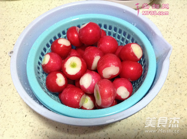 杨花萝卜惹人馋的做法