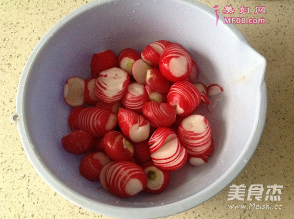 杨花萝卜惹人馋的做法