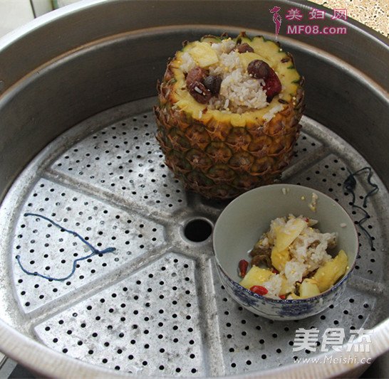 菠萝八宝饭的做法