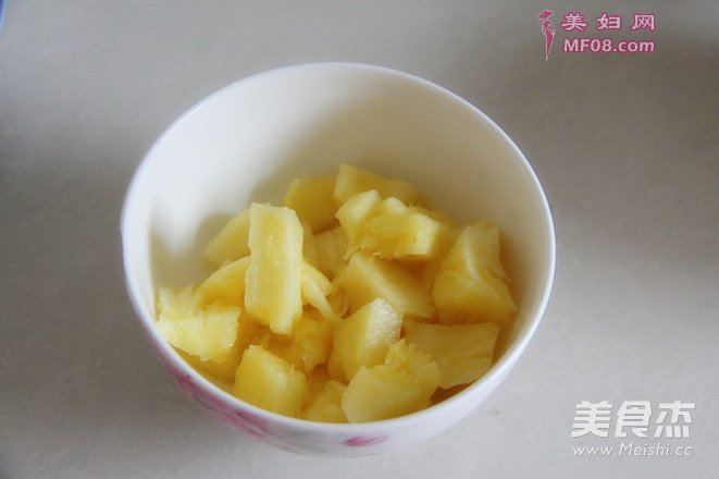 菠萝八宝饭的做法