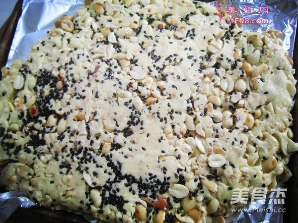 黑芝麻牛轧糖的做法