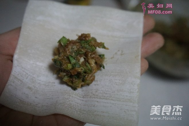 美翻天的小馄饨包法的做法