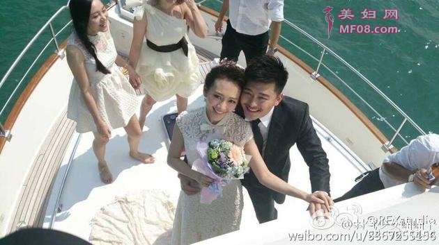 疑似王鸥婚纱照
