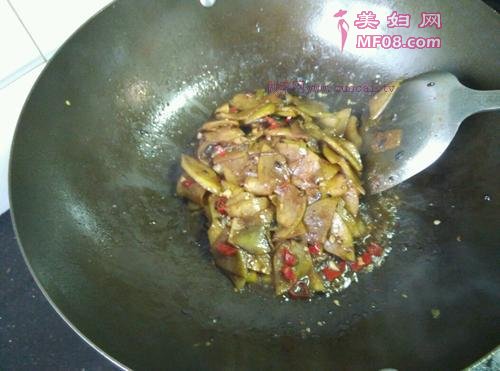 豆豉辣椒炒冬瓜的做法