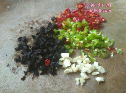 豆豉辣椒炒冬瓜的做法