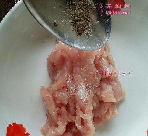 泡菜苕粉肉丝（酸辣版）的做法