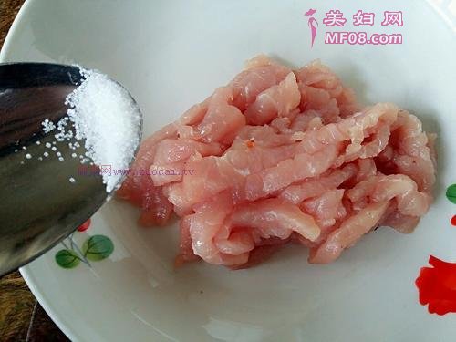 泡菜苕粉肉丝（酸辣版）的做法