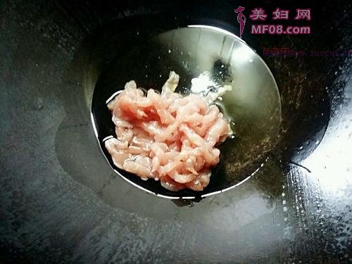 泡菜苕粉肉丝（酸辣版）的做法