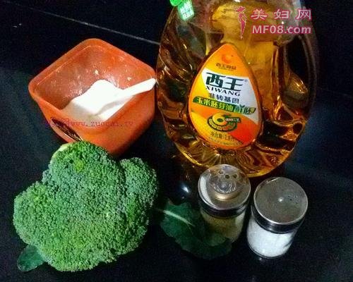  豆豉炝炒西兰花的做法