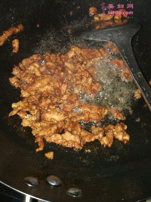 豆腐炒肉的做法
