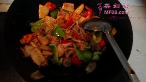肉炒杏鲍菇的做法