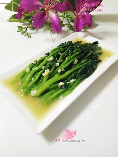 蚝油木耳菜的做法