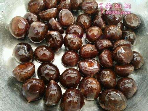 烤香油栗的做法