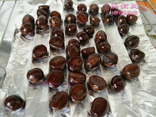 烤香油栗的做法