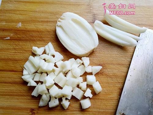 酸辣藕丁的做法