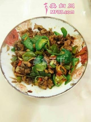 辣炒鸡胗的做法步骤：8