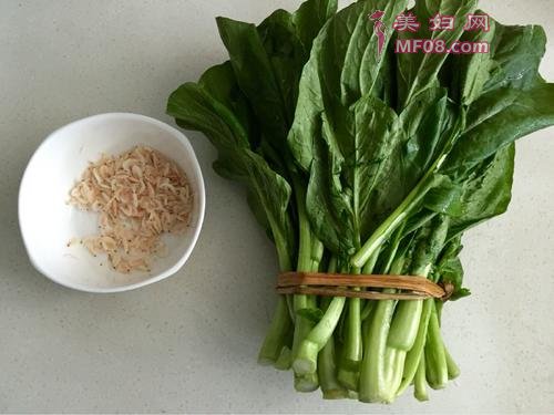 海米炒油菜的做法