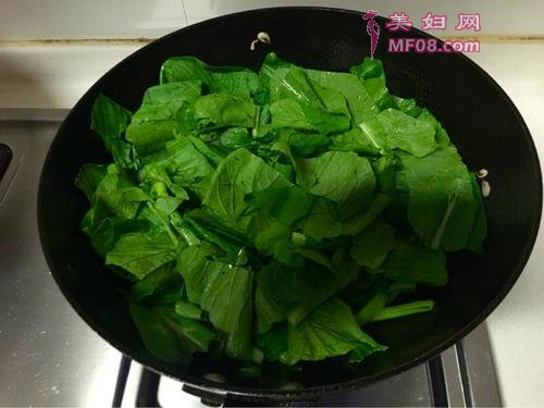 海米炒油菜的做法
