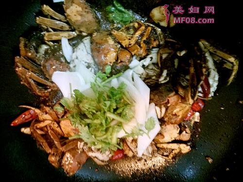 香炒切蟹的做法