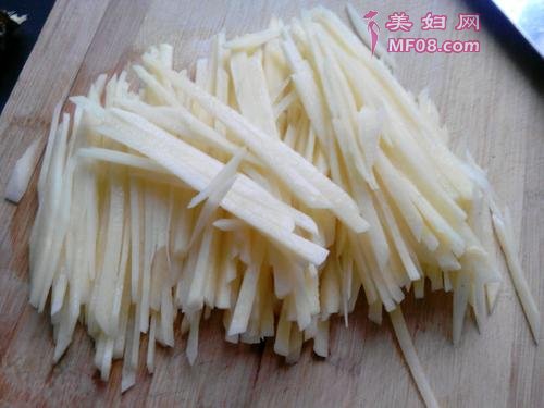 萝卜土豆丝的做法