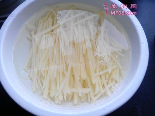萝卜土豆丝的做法