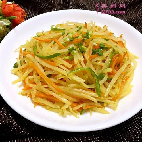 萝卜土豆丝的做法