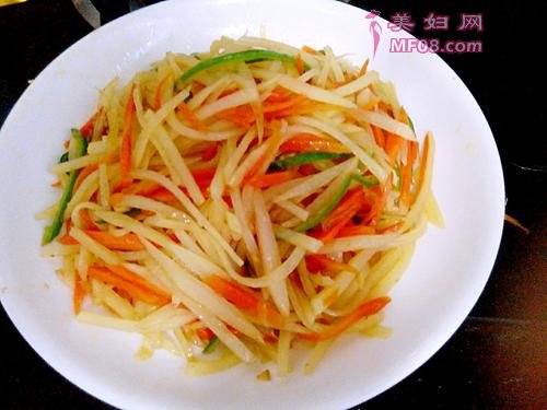 萝卜土豆丝的做法