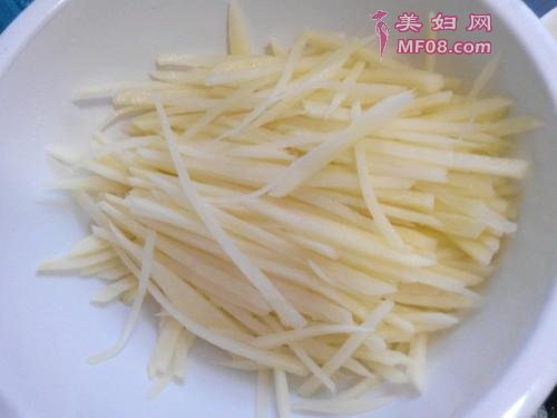 萝卜土豆丝的做法