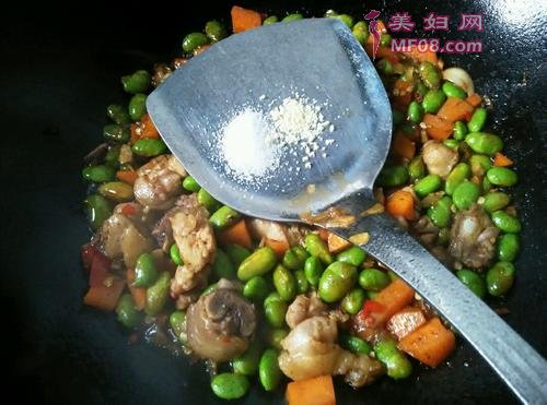 红烧毛豆米的做法