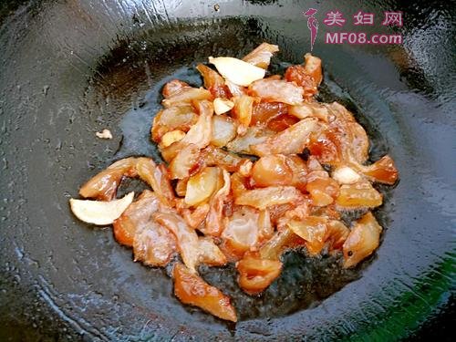 炒牛筋的做法