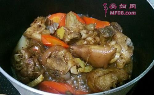 话梅猪手的做法