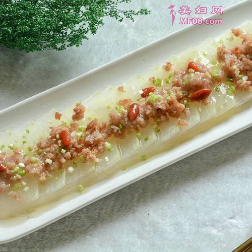 肉末冬瓜的做法