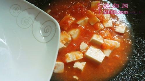 番茄浓汁烧豆腐的做法