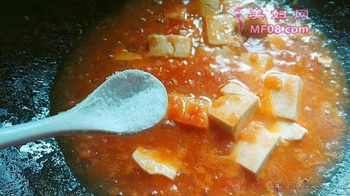 番茄浓汁烧豆腐的做法