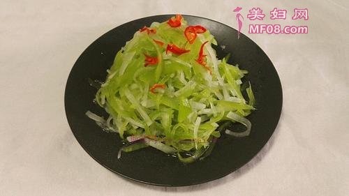凉拌双丝的做法