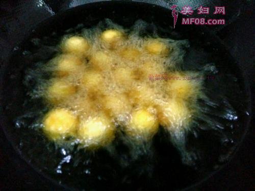 红薯丸子的做法